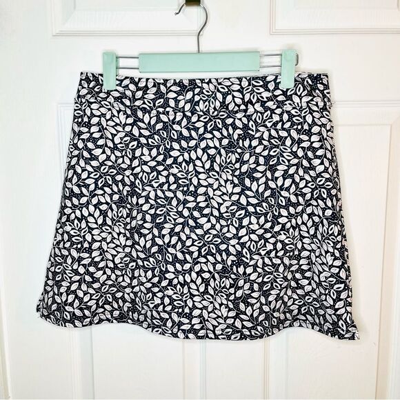 Oyamiki Active Athletic Skort Skirt Lightweight Gold Tennis Skirt Navy White M - Picture 8 of 13